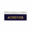 Achiever Award Ribbon with Gold Foil Stock Imprint (4"x1 5/8")
